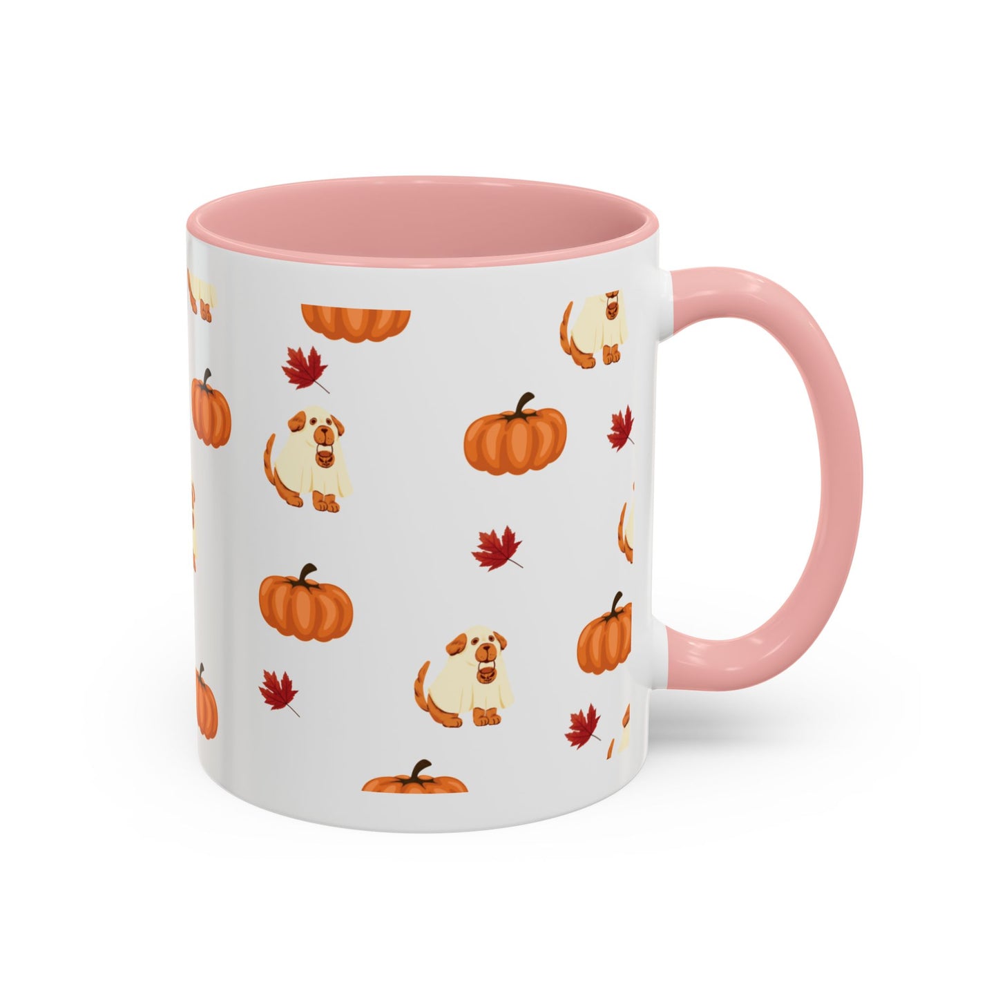 Dogs Autumn Mug - 11oz