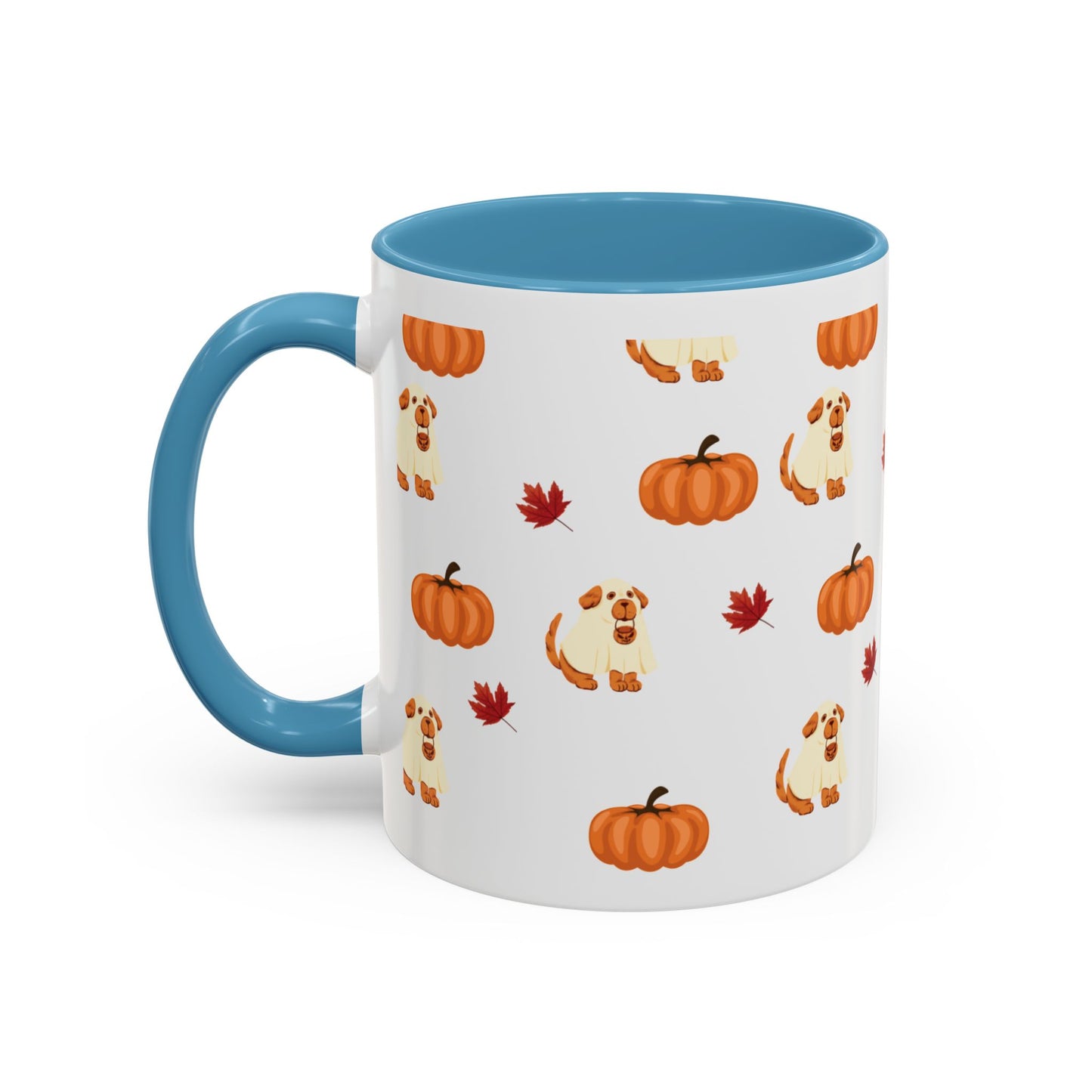 Dogs Autumn Mug - 11oz