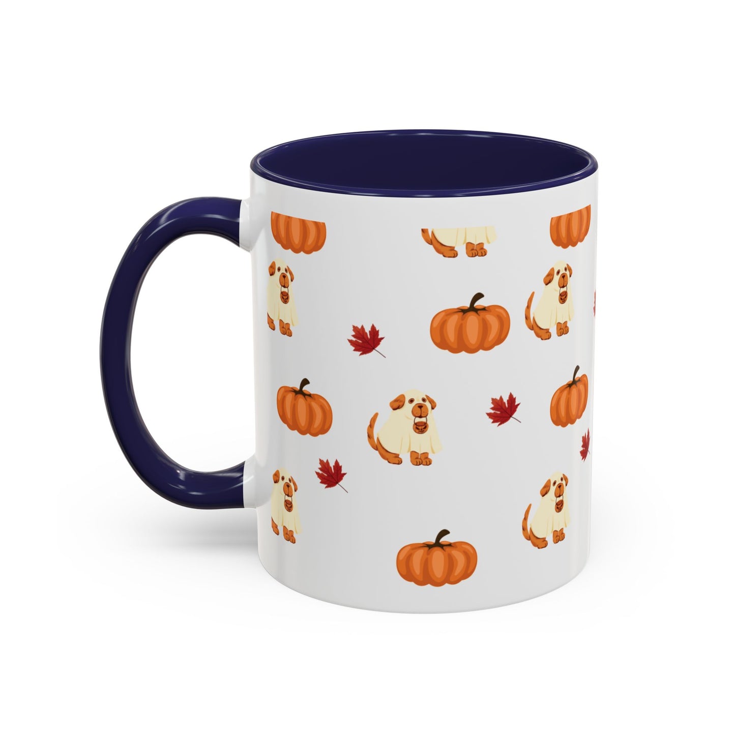 Dogs Autumn Mug - 11oz