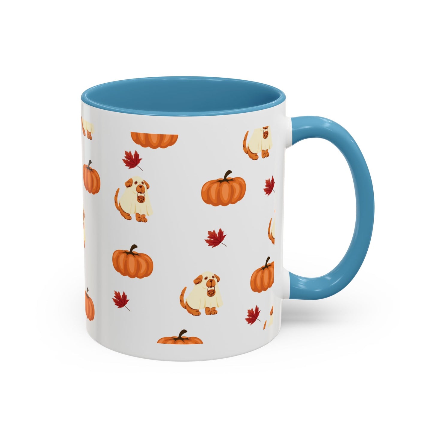 Dogs Autumn Mug - 11oz