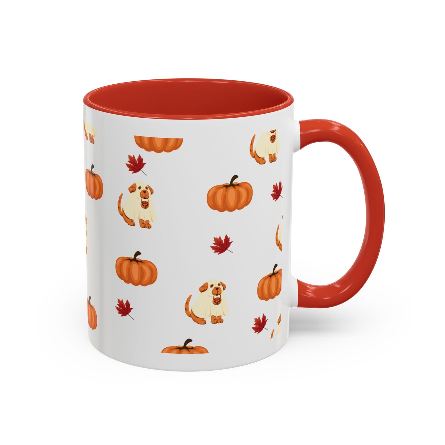 Dogs Autumn Mug - 11oz