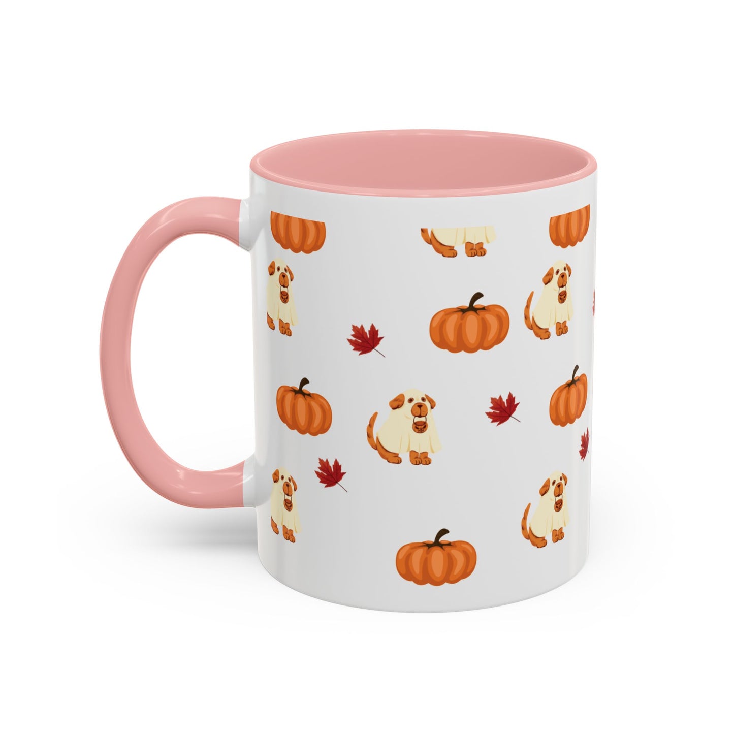 Dogs Autumn Mug - 11oz