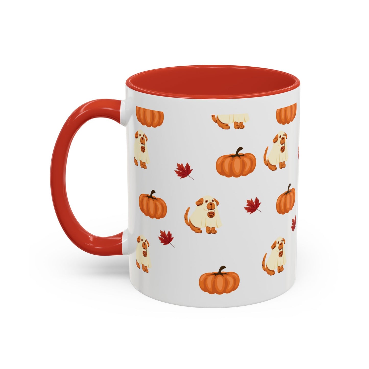 Dogs Autumn Mug - 11oz