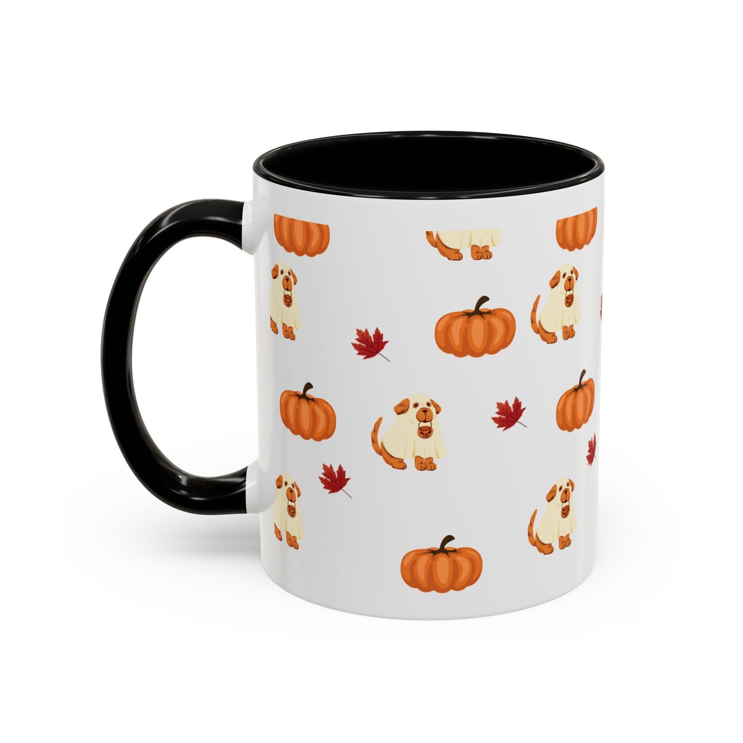 Dogs Autumn Mug - 11oz